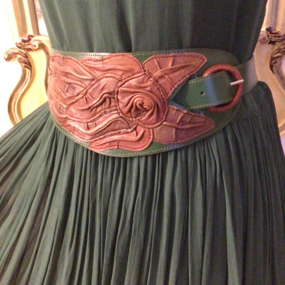 Leather belt NWOT main image 6